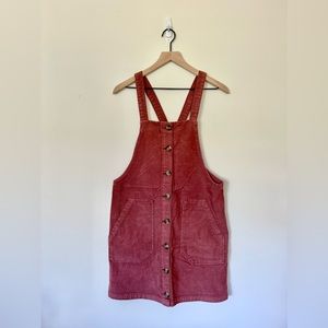 American Eagle Corduroy Apron Dress w/ Pockets